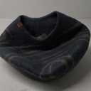 MEOWFIA Premium Felt Cat Bed Cave - Handmade 100% Merino Wool Bed for Cats and Kittens, Cat (Large, Slate Grey)