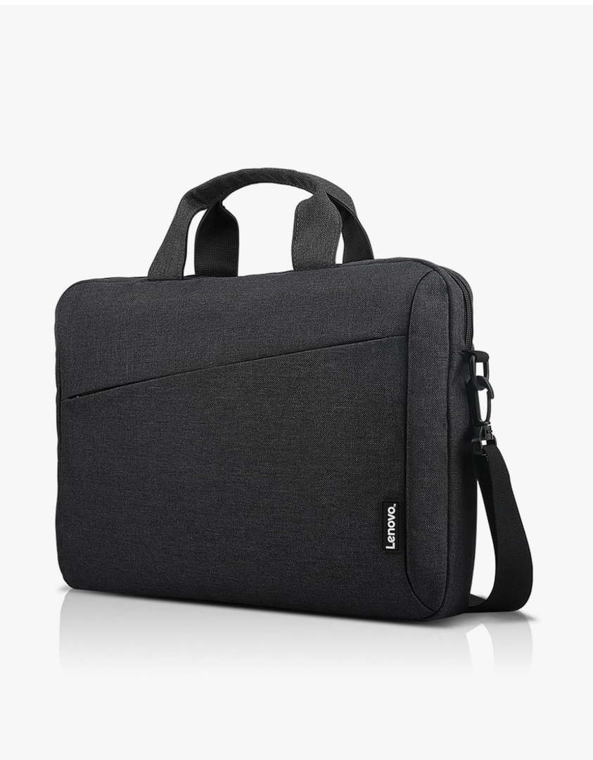 Lenovo Laptop Bag T210, Messenger Shoulder Bag for Laptop or Tablet, Sleek, Durable & Water-Repellent Fabric
