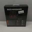 Brelley Neck and Back Massager for Pain Relief Deep Tissue with Heat, Shiatsu Shoulder Massager with Bi-Directional Rotating Head for Neck, Back, Shoulders, and Legs