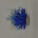 Colorful Coral Reef Decor, Mini Faux Coral Decor for Aquarium Decorations, 6.5x5.83inch (Blue White)