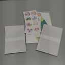 30 Blank Cards with Envelopes Set 4x6 Inch  Minimalistic Floral Design with Gold Border  Note Cards for Greetings, Thank You, Sympathy, Encouragement, Celebration, Personal Messages