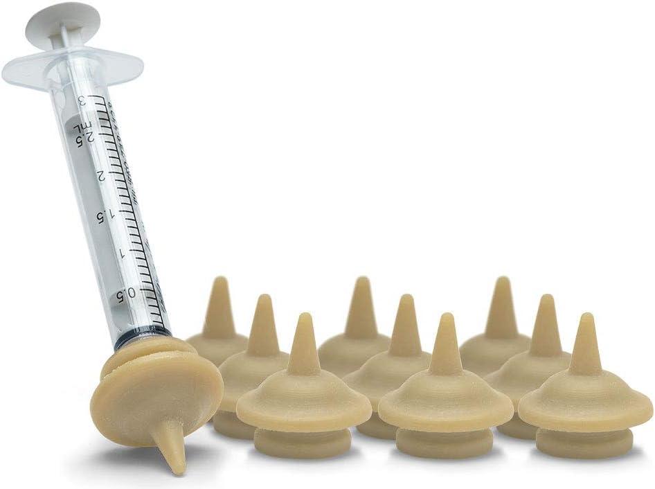 Miracle Nipple Syringe Included, Mini - 10 Pack