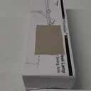 Micomlan Led Desk Lamp with Clamp, Architect Desk Lamp for Home Office with Atmosphere Lighting, 24W Ultra Bright Auto Dimming Computer Light Stepless Dimming and Tempering LED Table Light (Black)