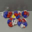 4E's Novelty Patriotic Rubber Ducks (25 Pack) Bulk 2" - 4th of July Party Favors, Patriotic Party Supplies Gifts toys for Kids Adults Fourth of July, Jeep Ducking