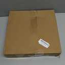 Couch Tray, Adjustable Couch Table and Detachable Wooden Couch armrest Tray, Multifunctional Clip on armrest Table, with Phone Holder Suitable for Dining, Snacks, Remote Control (White Marble Color)