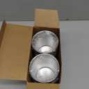 Mimorou 8 Pack Stainless Steel Insulated Cup 5.9 oz Metal Tumbler Double Wall Vacuum Water Glasses Camping Reusable Mugs BBQ Home Office Party Coffee(Silver)