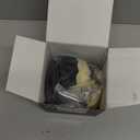 CVS18 CV Boot Split Constant Velocity Joint Gaiter Boot Replacement Kit, Includes 2 Stainless Steel CV Boot Clamp, Black