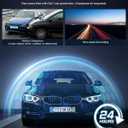 Dash Cam 2K, WiFi Dashcams with APP, External GPS, 1.5'' IPS Screen, Front Dash Camera for Cars, Mini Car Camera, WDR Night Vision, 24H Parking Monitor, Loop Recording, G-Sensor