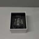 Unique Monogrammed Stemless Wine Glasses - Personalized with Letter L Initial, 16 Oz Capacity, Handcrafted Crystal Stemless Glasses with Engraved Initials - Ideal Wine Gifts for Women, Men