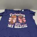 Twinning with My Bestie Coquette Spirit Week Girls T-Shirt 2X