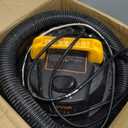 VEVOR Shop Vac Wet and Dry Vacuum Cleaner 2.6 Gallon 2.5 Peak HP - Powerful Suction with Blower Function & Attachments 3-in-1 Crevice Nozzle - Perfect for Car Carpet Debris Pet Hair Black/Yellow