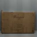 Sunnydaze Solid Teak Shower Mat - Spa-Inspired Large Wood Bath Mat for Indoor or Outdoor Use - 32" x 20"