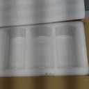 Glasseam Glass Cylinder Vases for Centerpieces, Small Clear Flower Vase Set of 12, Modern Floating Candle Vases Decor, Decorative Hurricane Candle Holders for Wedding Dining Table Decorations, 6in