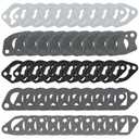 Predator Hemi 212 Carburetor Exhaust Intake Gasket Kit, Small Engine Carb Head Gaskets Material Compatible with 196cc 212cc GX160 GX200 Power Equipment (50Pcs 212cc/GX160 Carb Gasket)