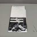 Teenyyou 3 Pcs Racetrack Tablecloth Airplane Birthday Party Tablecloth 54 x 108 Inch Table Cover for Racing Airplane Car Theme Boys Party Decorations Supplies (Black White)