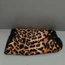 Trendy Leopard Animal Print Car Front Seat Covers Set of 2 Wild Cheetah Pattern Vehicle Seat Protector Car Covers for Cars Sedan SUV