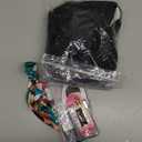 CINHOO Short Curly Headband Wigs for Black Women 12inch Deep Wave Black Headband Wig for Women Curly Head Band Wig with Headbands Attached Daily Use (1B#)