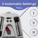 Automatic Air Freshener Spray Dispenser (2-Pack) Wall Mounted or Free Standing, Commercial and Home Use, Multiple Time Scent/Mist Release Settings for Room/Restroom Sprayer (White)