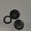 Wide Angle Lens for Sony ZV1 ULANZI WL-1 ZV1 18mm Wide Angle/ 10X Macro 2-in-1 Additional Lens for Sony ZV1/RX100 VII Camera (Black)