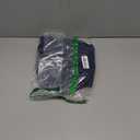 Women's Button Down Denim Blouse Short Sleeve Collared Fitted Jean Jacket Y2K Going Out Top Blue Large