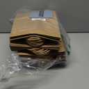 Brothersbox Brown Gift Bags with Handles 100PCS, 8 * 4.76 * 10 Inch Medium Kraft Paper Bags Bulk for Craft Shopping Business Party Favor Retail Birthday Grocery