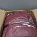 12 Pack Round Tablecloth 120 Inch - Burgundy Polyester TableCloth for Round Table, Premium Burgundy Tableclothes Washable Fabric Table Cover for Wedding Party Banquet Restaurant Reception Dining