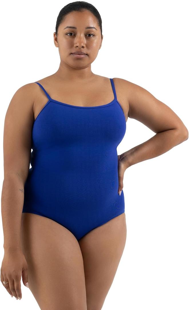 Capezio Women's Camisole Leotard with Adjustable Straps (Royal, XS)