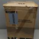 Pyle 1200W Portable Bluetooth PA Speaker - 12 Subwoofer, LED Battery Indicator Lights W/Built-In Rechargeable Battery, MP3/USB/SD Card Reader, and UHF Wireless Microphone - Pyle PSBT125A,Black