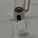 Automatic Nut Milk Maker, 8 in1 40oz Soybean Milk Machine for Homemade Almond, Oat, Soy, Coconut, Plant-Based Milk and Non Dairy Beverages, 12 Hours Timer/Auto-clean/Room Temp/Keep Warm/Boil/Low-Noise (Beige)