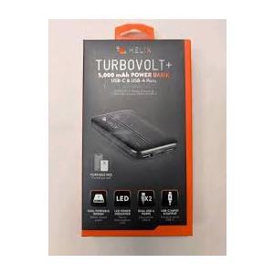 Helix Power Bank Turbovolt+ 5000mAh 3-Port Portable