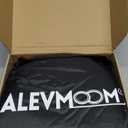 ALEVMOOM Upgraded Collapsible Stool with Cushion & Bag, 18" H Portable Retractable Telescoping Folding Stool for Adults, Lightweight But Sturdy Capacity 600 lbs for Camping Fishing Hiking Travel