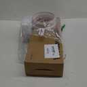 Portable AC Window Vent Kit - Complete Air Conditioner Window Kit, Adjustable PVC Window Seal Kit Panels Up to 60 Inches, for Universal Thread AC Exhaust Hose of 5.1" and 5.9" Diameter