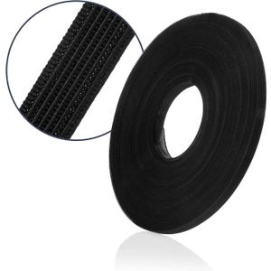 50 Yards High Density Polyester Boning for Sewing,Sew-Through Plastic Sewing Corset Boning for Wedding Party Bridal Gowns Dress(Black,6mm)