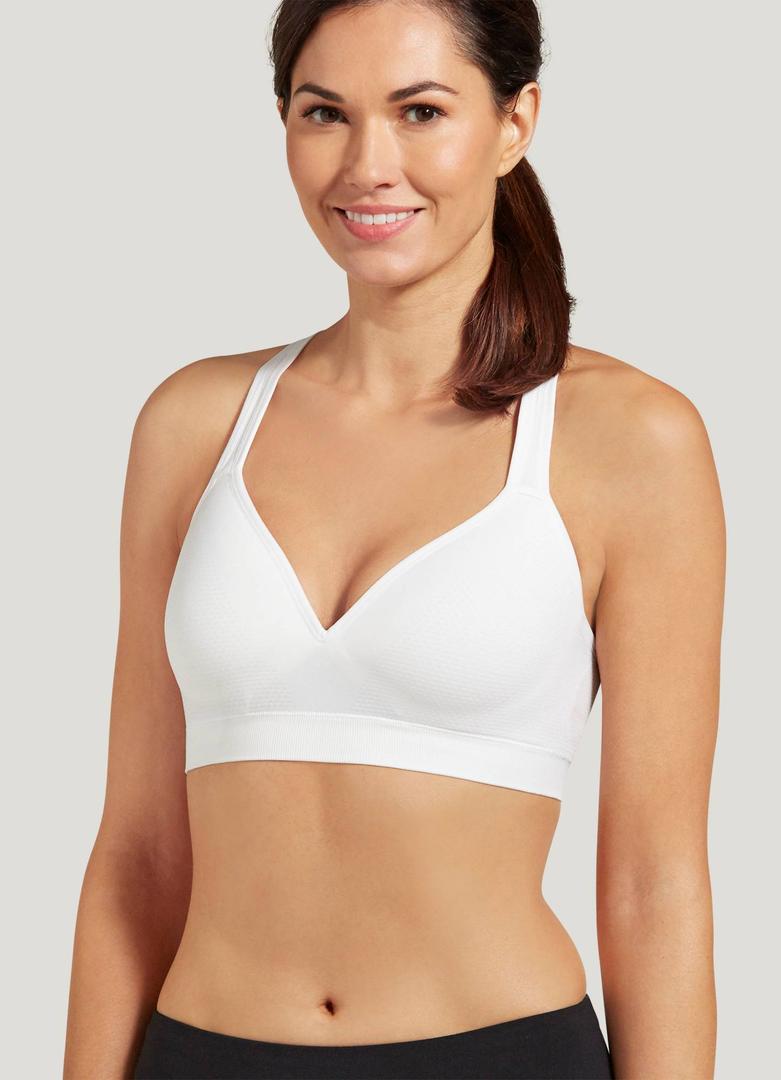 Jockey Women's Bra, White, S Size