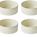 Odense Cereal & Soup Bowls (Set of 4) - Ceramic Bowls for Kitchen- For Cereal, Soup, Salad, Porridge - Modern & Minimal, Wide Round & Stackable - Microwave & Dishwasher Safe (Vanilla Cream)
