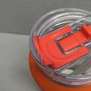 Hydraful 64 oz Tumbler with Handle and Straw - 100% Leak-Proof - Insulated Cup Reusable Stainless Steel Large Water Bottle Travel Mug for Gym, Hiking, and Camping - Gifts for Women Men Him Her (Goldenrod)