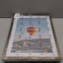 3 Pack 12x16 Wood Picture Frame Brown, Rustic Natural 16x12in frame Woodgrain, Distressed Brown 12 x 16 in Wall Photo Poster Frame with HD Plexiglass, Horizontal Vertical Wall Mounting Set of 3