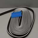 Weather Stripping Door Seal Strip 26FT Door Soundproofing V-Shape Insulation Strip for Large GapBrown