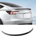 BASENOR 2026 2025 2024 Tesla Model 3 Highland Spoiler OEM Rear Spoiler Wing Performance Rear Trunk Lip ABS Material [Proprietary Design] Model 3 Accessories Gen 2, Matte Black