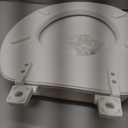 Centoco Toilet Seat Round, Soft Cushioned Vinyl Toilet Seat, HPS20-001, White