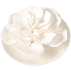 ARFUKA Aromatherapy Diffuser - Ceramic Mini Ddiffuser - Essential Oil Diffuser Stone - Great for Home, Office, Car - White