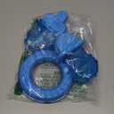 3 Pack Puppy Teething Toys Freezables Relieve Teething Pain and Itching,Large Capacity Frozen Puppy Toys for Teething with Long Lasting Freezing Effects.Fillable Puppy Teething Rings