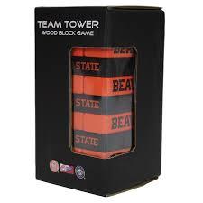 Black and Orange Tumble Tower Mini Game