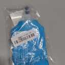 FITLY Soft Flask - Shrink As You Drink Soft Water Bottle for Hydration Pack - Folding Water Bottle Ideal for Running, Hiking, Cycling, Climbing & Rigorous Activity (8.5 Ounces, Blue)