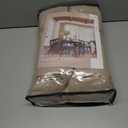 Pinch Pleated Linen Curtains 102 Inches Long 2 Panels Set for Living Room Bedroom Farmhouse Burlap Back Tab Pinch Pleat Drapes Ceiling Floor Window Curtains 102 Inch Length Gray Beige Tan Neutral