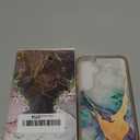 for Samsung Galaxy S24 Plus Case with Screen Protector, [Military Grade Drop Test] Full Body Protection Slim Shockproof Rugged Marble Cover 6.7" for Women Men (Jade Gold)