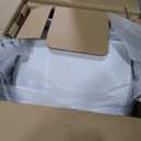 Bio Bidet USPA PRO Modern Bidet Seat, Warm Water, Heated Seat & Dryer, Remote Control, Round