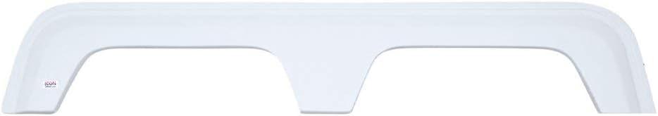 ICON 01653 Tandem Axle Fender Skirt FS783 for Coachmen - Polar White