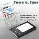 6 x Thank You Gifts for Women, Men, Teacher Appreciation Gifts for Coworker, Boss, Friends or BestiesDecorative Gift, Clear Acrylic Office Decor, Also a Stand for Phones (5.6"x3.15")