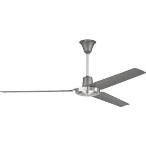 Craftmade UT56TBNK3MR Utility 56" Ceiling Fan with Wall Control, Titanium/Brushed Polished Nickel